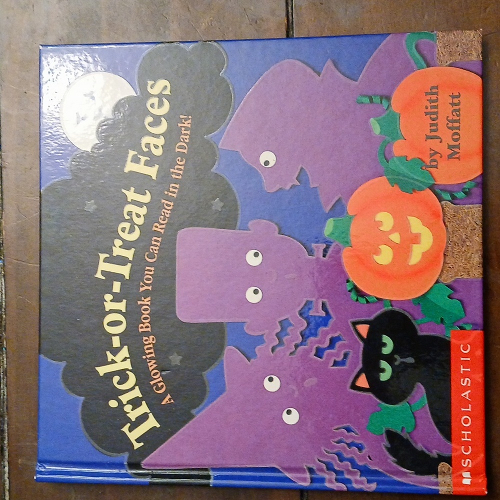 Trick or treat faces a children book